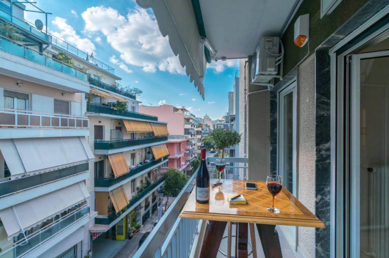 Апартаменты Athenian Elegant Apt Near Acropolis Экстерьер фото